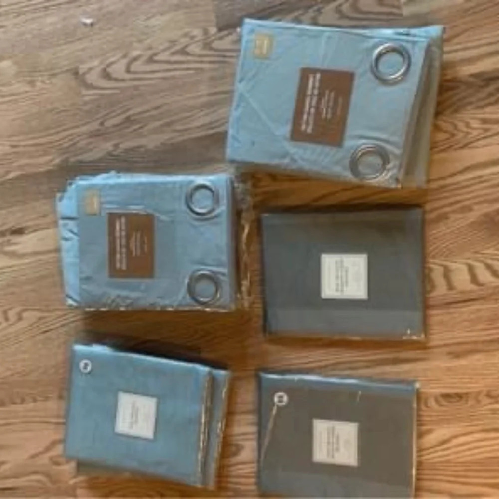 Restoration Hardware and West Elm Window Panels